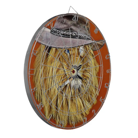 Papa Lion Dart Board Dartbord (Voorkant Links)