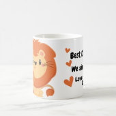 Papa Lion en Cubaanse vaders Dag No Lion Koffiemok (Center)