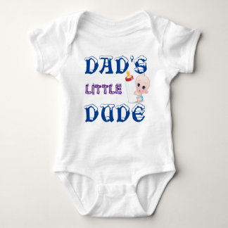 Papa Little Dude Body Suits voor Baby Boy Romper