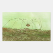 Papa Long Legs Rechthoekige Sticker (Voorkant)