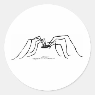 Papa Long Legs Ronde Sticker