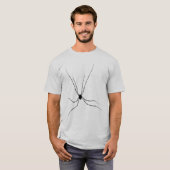 Papa Longlegs spin T-shirt (Voorkant volledig)