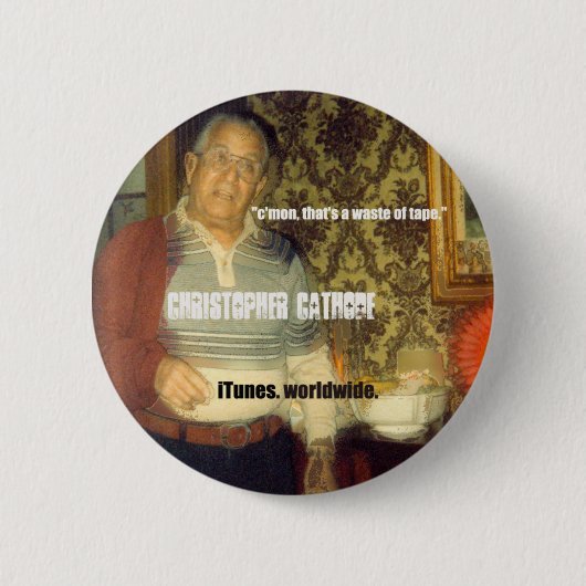 Papa Lou iTunes, knop Ronde Button 5,7 Cm (Voorkant)