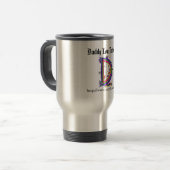 Papa Lou Tattoo Travel Mug Reisbeker (Voorkant links)