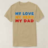 Papa Love Gift T-shirt (Design voorkant)