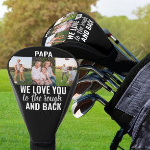 Papa Love You tot in de Rough en Terug   3 foto Golfheadcover