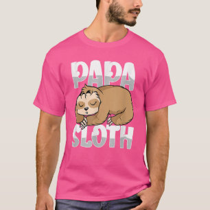 Papa Luiaard Luie Luiaards  Papa Aardig Vaderdag S T-shirt