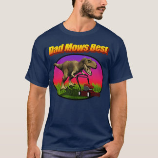 Papa maait beste gazon maaien papa grap t-shirt