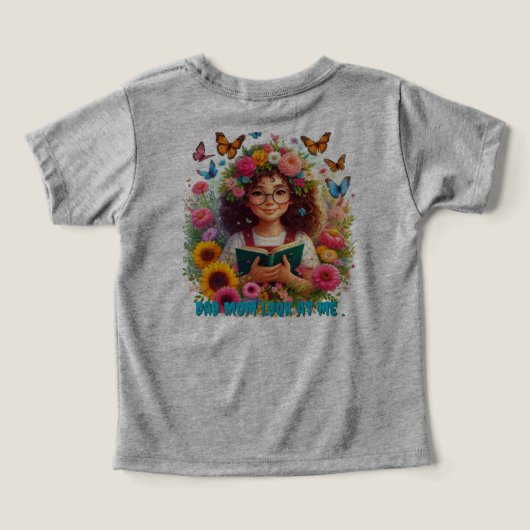 Papa mama, kijk me aan. (Design achterkant)