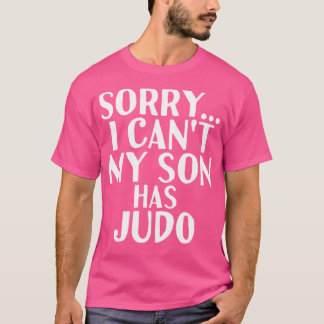 Papa Mama Mijn Zoon Doet Judo T-shirt