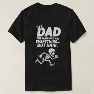 Papa: Man die Alles Heeft Behalve Haar Kale Koni T-shirt
