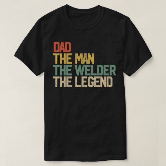 papa Man lasserGift lassen vader las papa T-shirt (Design voorkant)