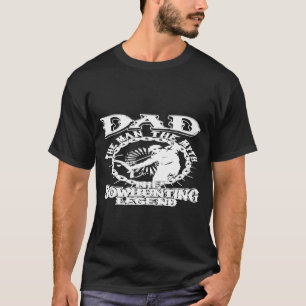 Papa Man Myth Bowhunting Legend Archery Hunt Vader T-shirt