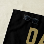 Papa Man Myth Legend Coffee Addict Funny Strandlaken (In situ)