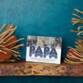 Papa Man Myth Legend Foto Fotoplaat (Zijkant)