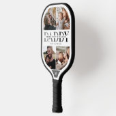 Papa Man Myth Legend Foto Pickleball Paddle (Links)