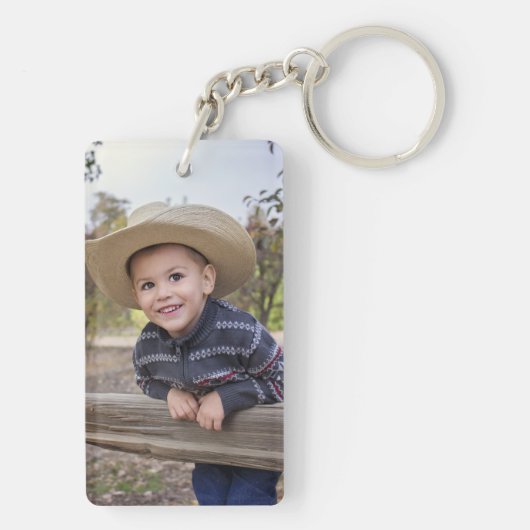 Papa Man Myth Legend Foto Sleutelhanger (achterkant)