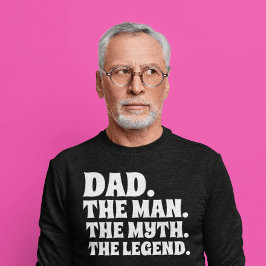 PAPA MAN MYTH LEGEND PAPA VADERDAG T-shirt