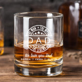 Papa Man Myth Legend Vaderdag Whisky Glas