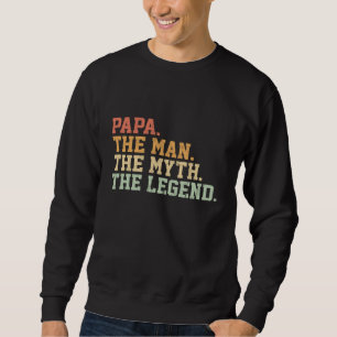 Papa Man Myth Legend Voor Mannen Grappige Vader Gi Trui