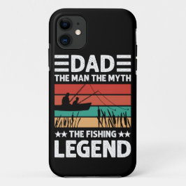 Papa man mythe vissen legende verdrietig Case-Mate iPhone case