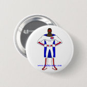 Papa-Man'sButton Ronde Button 5,7 Cm (Voorkant /achterkant)