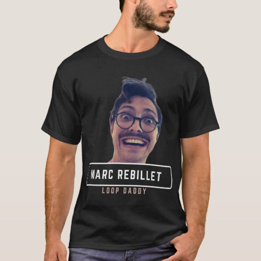Papa Marc Rebillet-ontwerp T-shirt (Voorkant)