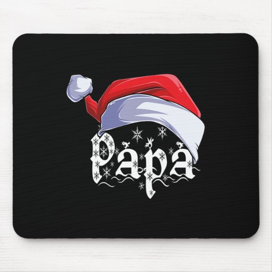 Papa Merry kerstkerstkerstkerstkerstkerstkerstkers Muismat (Voorkant)