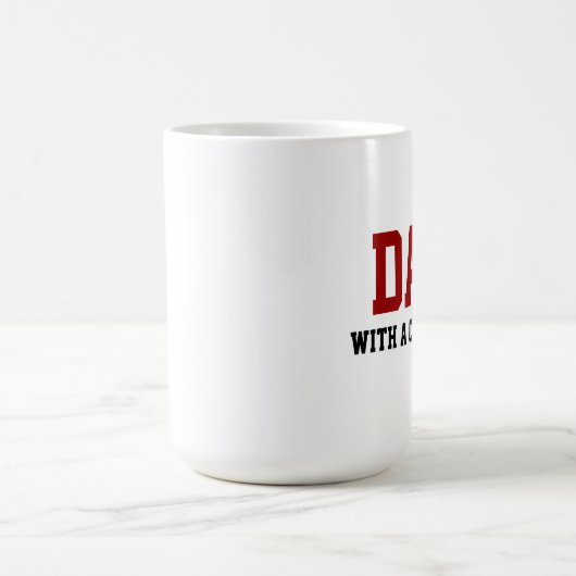 Papa met hoofdletter D Koffie Mok (Center)