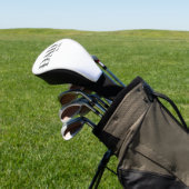 Papa met kinderennamen golf golfheadcover (Insitu)