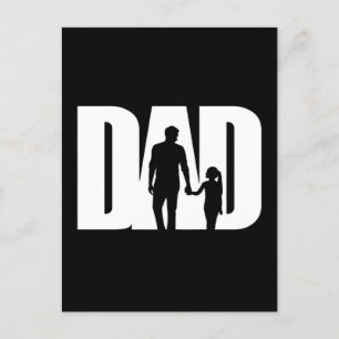 Papa met Shirt-Vaderdag-T-Shirt ideeën Briefkaart