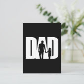 Papa met Shirt-Vaderdag-T-Shirt ideeën Briefkaart (Staand voorkant)
