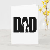 Papa met Vaderdag voor Shirten. Kaart (Gele Bloem)