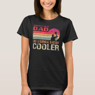 Papa met waterpokken als een normale vader, maar e t-shirt