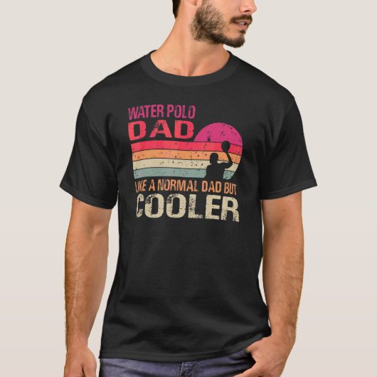 Papa met waterpokken als een normale vader, maar e t-shirt (Voorkant)