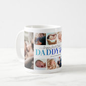 "Papa & mij" Eerste Vaderdag Foto Koffie Mok (Voorkant links)