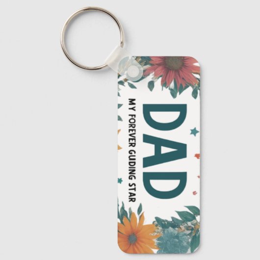 Papa: Mijn eeuwige gidsster Sleutelhanger (Voorkant)