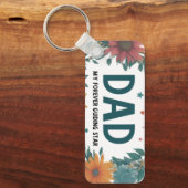 Papa: Mijn eeuwige gidsster Sleutelhanger (Voorkant)