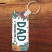 Papa: Mijn eeuwige gidsster Sleutelhanger (Achterkant)