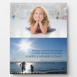 "Papa, mijn eeuwige koning Fotoplaat