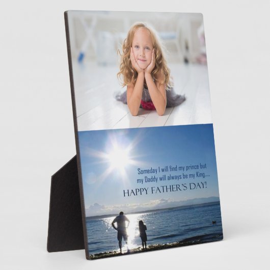 "Papa, mijn eeuwige koning Fotoplaat (Zijkant)