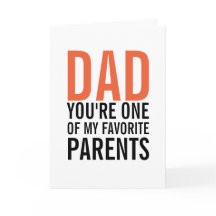 Papa Mijn favoriete Vaderdag Kaart