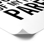 Papa Mijn favoriete Vaderdag Poster (Hoek)