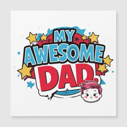 Papa mijn geweldige papa (Voorkant)