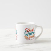 Papa: Mijn Held, Mijn Gids - Speciale Espresso Mok (Rechts)