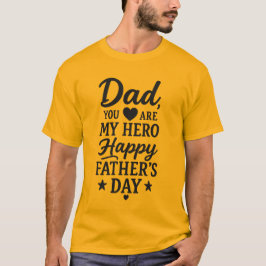 Papa, mijn held T-shirt