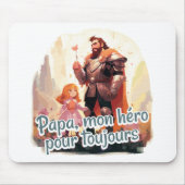 Papa, mijn held voor altijd muismat (Voorkant)
