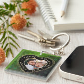 Papa, mijn koning - Vaderdag Sleutelhanger (Voorkant Rechts)