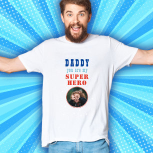 papa mijn super haar foto vader t-shirt