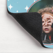 Papa mijn superheld Fun Fotovaders dag Muismat (Hoek)